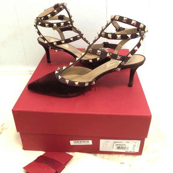 ❌SOLD❌Valentino Garavani Rockstud Cage Pumps - Picture 3 of 5